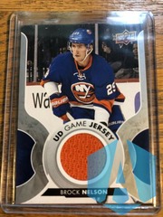 2017-18 Upper Deck UD Game Jersey Brock Nelson #GJ-BN